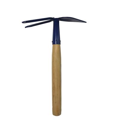 China Durable And Strong Garden Tools Garden Hand Tools Hand Hoe Double Heart Shape for sale