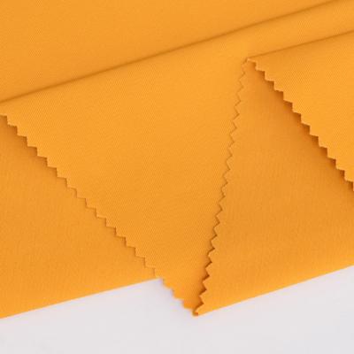 China Waterproof 100%Polyester Solid Dyed 235 Gsm Thickness Twill Workwear Fabric for sale