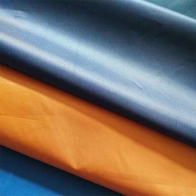 China Anti Pill 100% Polyester Taffeta 190T PU PVC Coated Waterproof Raincoat Fabric for sale