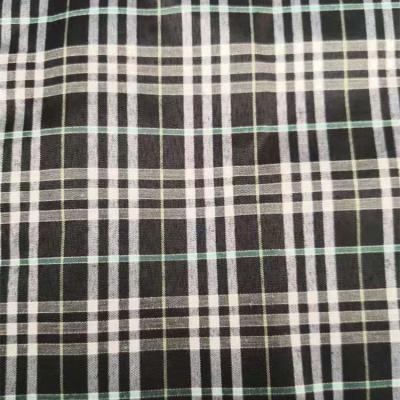 China Shrink-Resistant Running Lot Shirt Fabric Tartan Plaid Yarn Dyed Fabric Cheap Price for sale