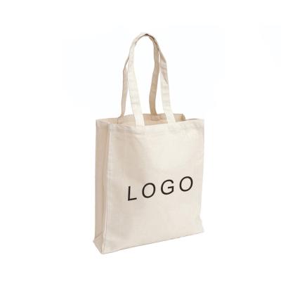 China Promotional Custom Canvas Tote Bags Eco Friendly Logo Printed Organic Calico Fabric Cotton Tote Bags for sale