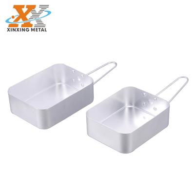 China Viable Top Sale Metal Lunch Box Aluminum Army Upgrade Mess Kit For Wholesale for sale