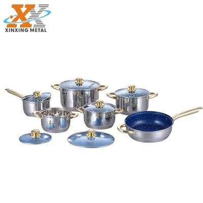 China Wholesale Viable Kitchen Cook Stainless Steel Kitchenware Prestige Royal Cookware Set for sale