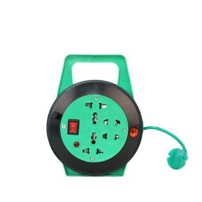 China Commercial Factory Wholesale Kids Protective Plug Retractable Reel Cable Extension Plug 5m Power Strip for sale