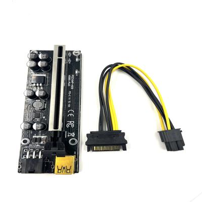 China With SATA Power Cable Factory Direct 009S PCI-E Riser 1X To 16X 009 USB 3.0 Card Supplement Adapter Fast Black King Kong 1X for sale