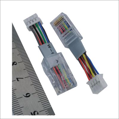 China audio & RJ45 Erthernet video cable 8pin housing for sale