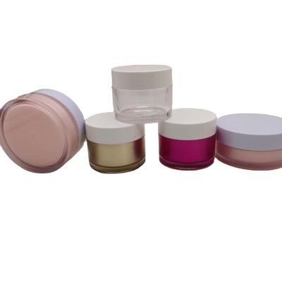 China BEAUTY PACKAGING Wholesale OEM 125g 150g Plastic Cream Cosmetic Jars Packaging Container Manufacturer for sale