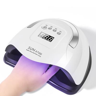 China Hot Sales Fast Curing LED Gel Led Nail Lamp 180W Professional Nail Gel Polish Dryer UV Lamp Mode Nail Dryer for sale