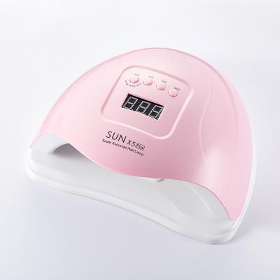 China Professional LED Gel Fast Curing 4 Timers Nail Art Tool Nails Dryer 80W Gel LED Nail Polish Curing UV Lamp for sale