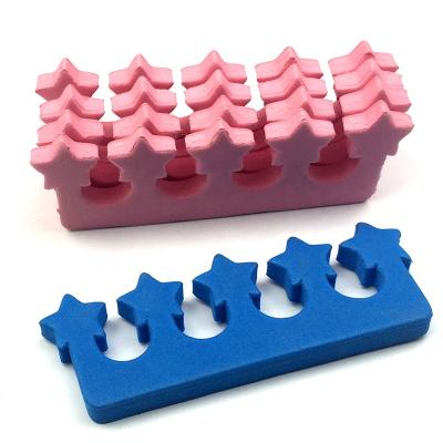 China Hot Sale High Quality EVA Sponge Foam Finger Toe Separator Eco-friendly For Nail Art Care Tools for sale