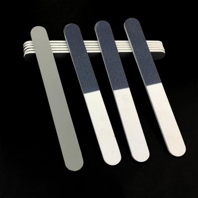 China Wholesale Nail Salon Nail Folder Dual Side Emery Board 3 Ways Manicure Buffer Bar for sale