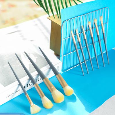 China Wholesale Eco-Friendly Powder Blush Eyeshadow Makeup Brush Synthetic Hair Customized Professional Private Label Makeup Brush 10pcs Set for sale