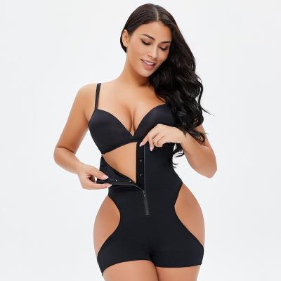 China Anti-Bacterial 2022 ladies shapewear women full body shaper bustier high cut bodysuit lingerie fajas colombianas reduct for sale