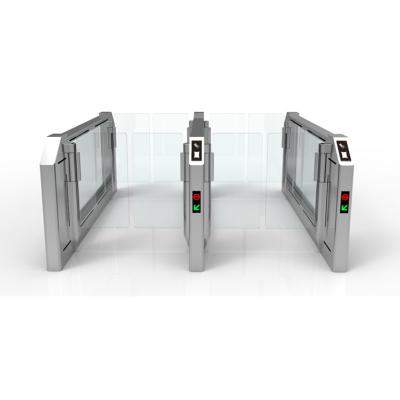 China Security Access Control Management LD-S707 Security Speed ​​Gate Turnstile For School Pedestrian Speed ​​Gates for sale