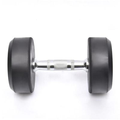 China Dumbbell Manufacturer Rubber Covered Dumbbell Cast Iron Dumbbell Plates for sale