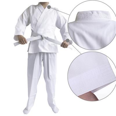 China Factory price eco-friendly wholesale karate uniform suits kids super karate uniforms popular style low price karate uniform for sale