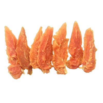 China Viable Natural Meat Private Label Chicken Tenders Dog Treats Chicken Jerky for sale