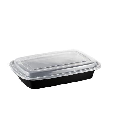 China F-7524 Super Disposable Food Factory Outlet Fast Food Lunch Box Disposable Take Away Fast Food Box for sale