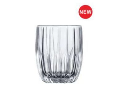 China Flower Whiskey Glass Cups , Whiskey Drinking Glass Popular In Bar / Glassware for sale