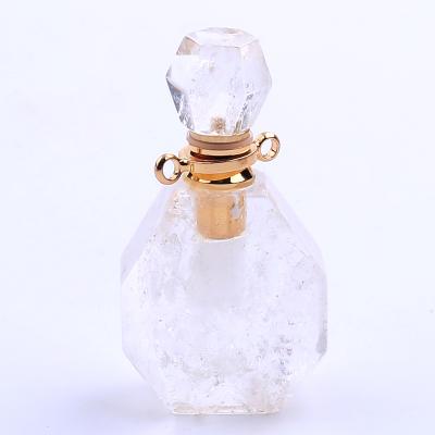 China FASHIONABLE Bottle Jade Small Ornaments Pendant Natural Creative Jade Perfume Bottle Chalcedony Essential Oil for sale