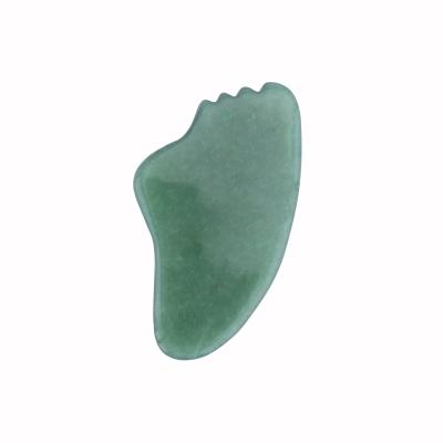 China Body Health Aventurine Gua Sha Massage Jade Roller Facial Tool and Green Guy She Jade Roller Gua Sha Tool Kit for sale