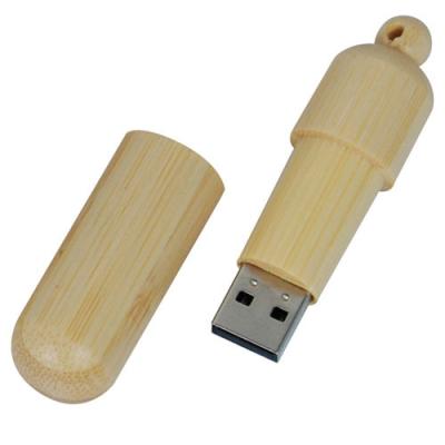 Cina Chiavetta USB di bambù di ROHS 1gb, logo a incisione laser libero della chiavetta USB di bambù della penna in vendita