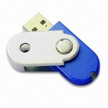 China Thumb Swivel Usb Memory Stick Windows 8 / 7 Operating System Support for sale