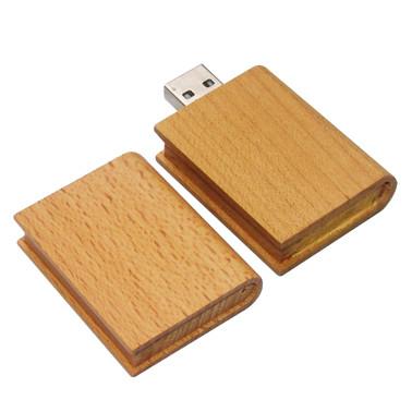 China Durable Micro 	Windows 7 Wood USB Flash Drive 16G  32G  64G With Keychain for sale