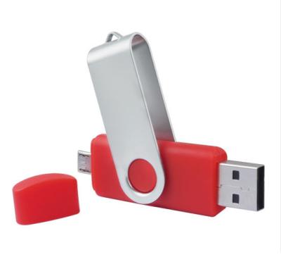 China Swivel  Mobile 32GB 64GB 128GB OTG USB Flash Drive  For Android Phone , Otg Memory Stick for sale