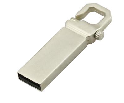 China Metal Portable Mini USB Flash Drive 32GB , Micro Usb Memory Stick Silver Color for sale