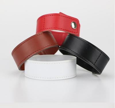 Chine Commande en cuir d'instantané d'USB de bracelet, cuir 150*16*2mm de bracelet d'Usb rouge/couleur de noir à vendre