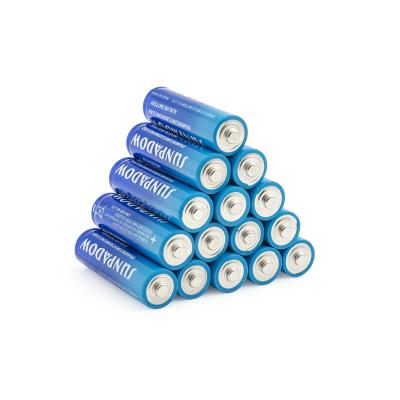 China High Quality Toys 1.5v AM-3 AA Stacks Alkaline Batteries Manufacturer for sale