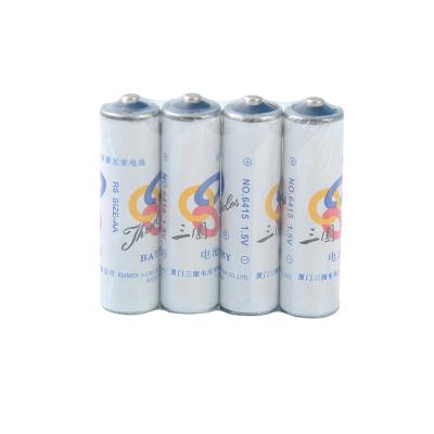 China Chinese Cheap Toys UM3 No 5 AA Size 1.5 V R6P R6 Carbon Zinc Battery for sale