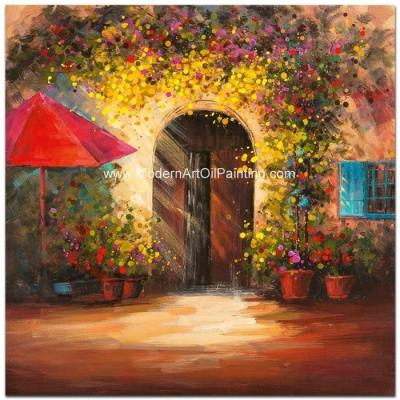 China Hand Painted Modern Art Oil Painting , Modern Scenery Painting On Canvas for sale