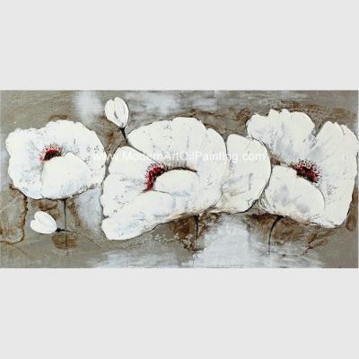 China Knall-Zusammenfassung Art Canvas Paintings, handgemachte Blumenmalereien auf Segeltuch zu verkaufen