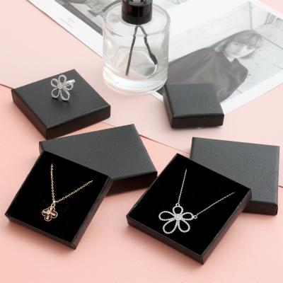 China Recyclable Slim Box 1.5cm Ring Necklace Jewelry Box Amazon Jewelry Box Earring for sale