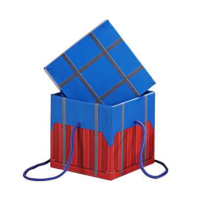 China Recyclable PUBG Airdrop Box Gift Box Apple Snack Christmas Candy Cardboard Box for sale