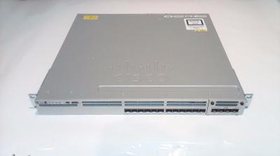 China Cisco Switch WS-C3850-12S-SCatalyst 3850 serie 12 SFP Port Switch IP Base is de volgende generatie stapelbare switch op ondernemingsniveau die is geïntegreerd met 12 SFP-poorten in de IP-basisfunctieset Te koop