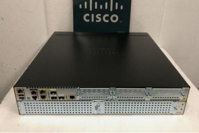 China ISR4351-VSEC/K9  Cisco ISR 4351 Bundle With UC & Sec Lic PVDM4-64 CUBE-25  which supports 3 Network Interface Modules (NIM) slots for sale