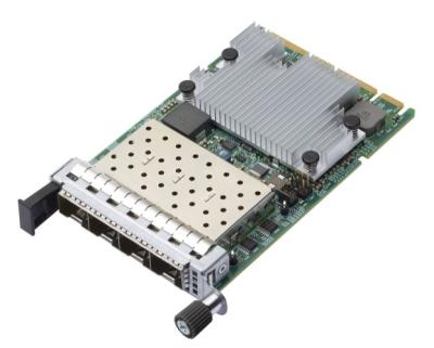 중국 레노버 - 4XC7A08242 -ThinkSystem 브로드컴 57454 10/25GbE SFP28 4-포트 OCP 이더넷 어댑터 - PCI 익스프레스 3.0 X16 -4 포트 판매용