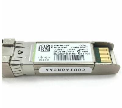 中国 SFP-10G-SR シスコ SFP-10G-SR 10GBASE-SR SFP モジュール シスコ SFP トランシーバー SFP-10G-SR 10GBASE-SR SFP モジュール 販売のため