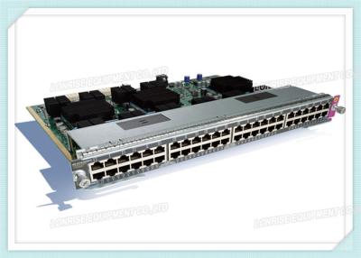 China WS-X4748-RJ45V+E CISCO Catalyst 4500E Series 48 Port PoE 802.3at Line Card for sale