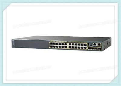 China Cisco Ethernet Network SwitchWS-C2960X-24TD-L LAN Base Catalyst 2960-X 24 GigE for sale