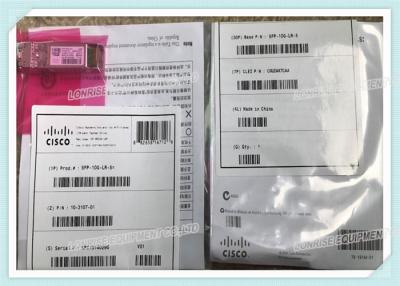 중국 Cisco 호환성 SFP-10G-LR-S SFP 광학적인 송수신기 10GBASE-LR SFP+ 1310nm 10km 판매용