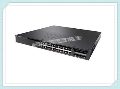 China WS-C3650-24PWS-S Cisco Network Switch  24 Port PoE 4x1G Uplink w/5 AP licenses IPB for sale