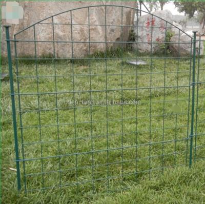 China Easily Assembled Portable PVC Coated Pond Fence For Garden Pond Fence for sale