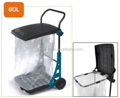 China Cheap Garden Leaf Storage Cart Price Garden Leaf Storage Cart Garden Waste Car for sale