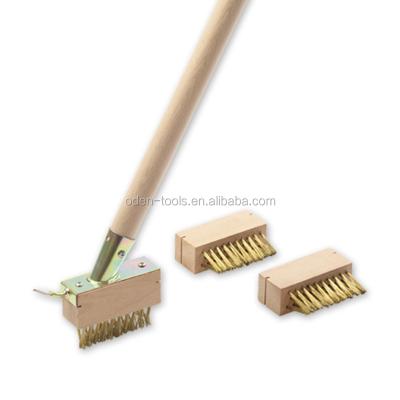 China High quality porcelain garden cleaning wire brush for sale