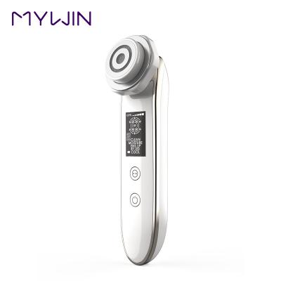 China Skin Tightening Personal Face Lifting Tighten Eye Care Ice Compress Radio Frequency Plug Facial Beauty Instrument for sale