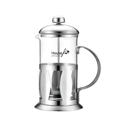 China WITH LID Factory Wholesales Iso9001 1000ml French Press Stainless Steel Coffee Maker for sale